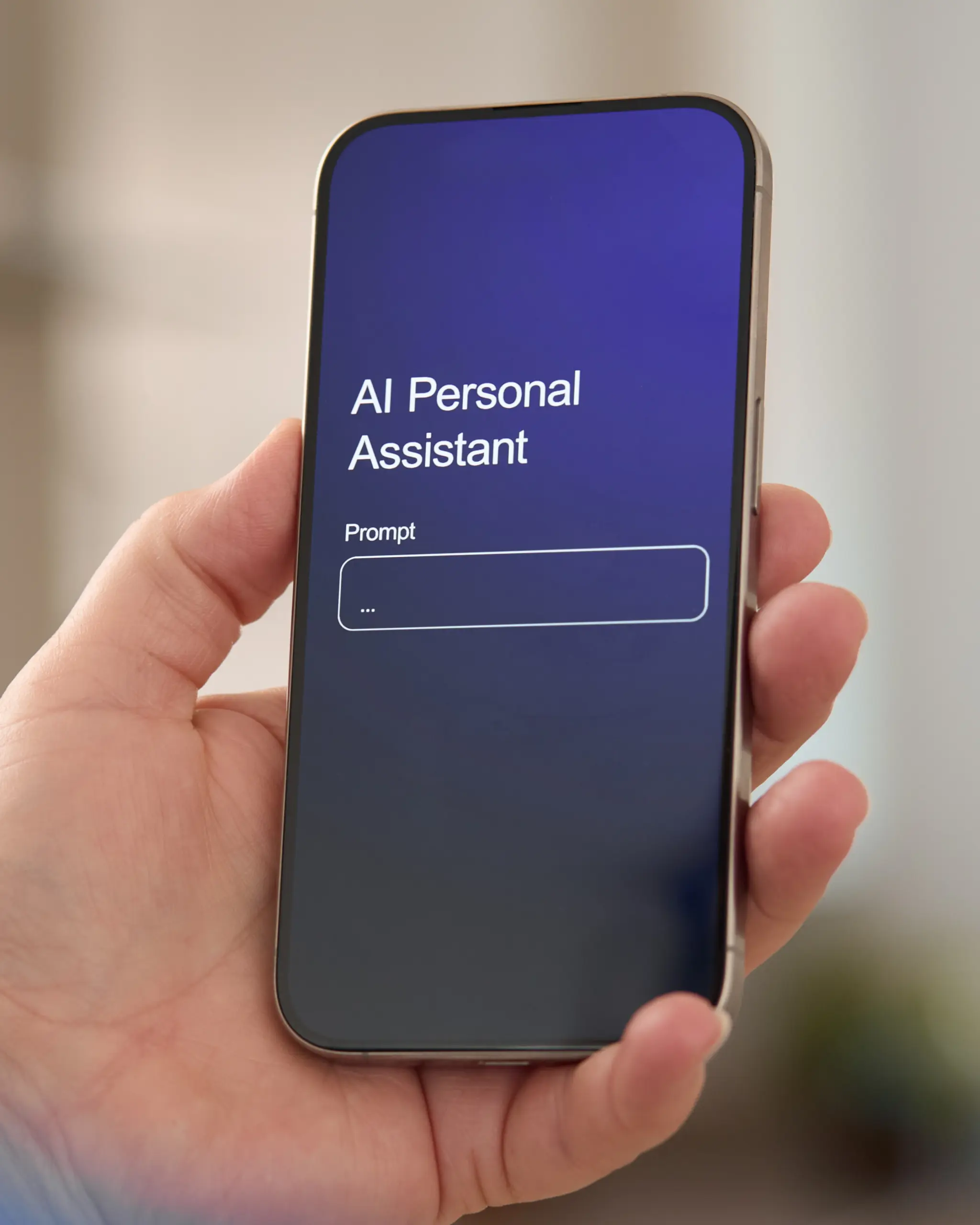 Non-IT business professional using AI tools at work